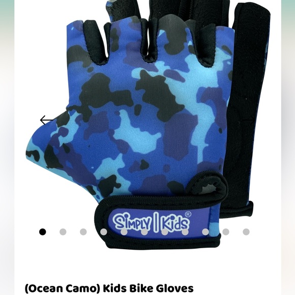 NWT Simply Kids Bike Gloves - Picture 1 of 4